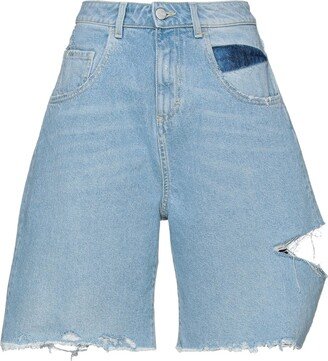 ICON DENIM Denim Shorts Blue