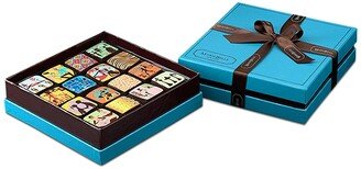 MarieBelle New York Ganache Blue Box 16-Piece