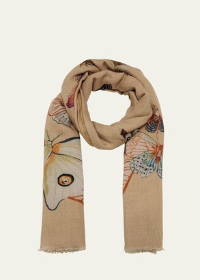 Cocoon Wool-Silk Scarf