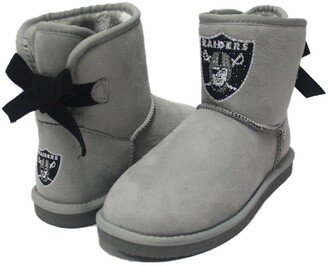 Cuce Women's Las Vegas Raiders Low Team Ribbon Boots