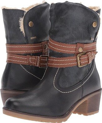 Boisa (Navy) Women's Pull-on Boots