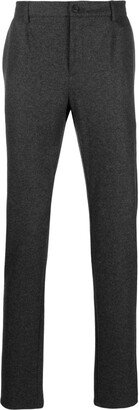 Tapered-Leg Wool Trousers-AI