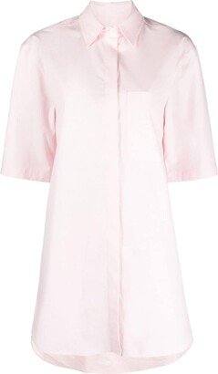 Short-Sleeve Shirt Dress