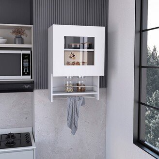 TONWIN White Wall Cabinet for Bathroom