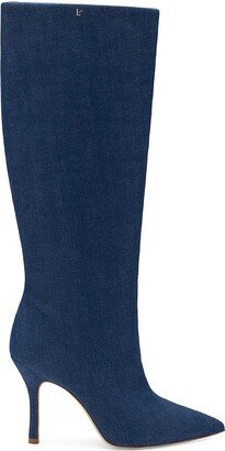 Kate Denim High-Heel Boot