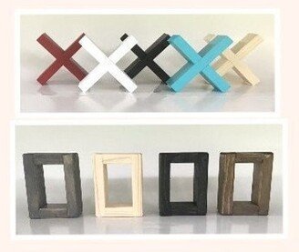 Single X's & O's For Tic Tac Toe Game Or Toilet Paper Holder