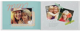 Photo Books: Handmade For Mom Photo Book, 11X14, Professional Flush Mount Albums, Flush Mount Pages