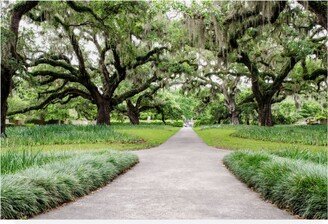 Chuck Burdic Garden Entrance Canvas Art - 15.5 x 21