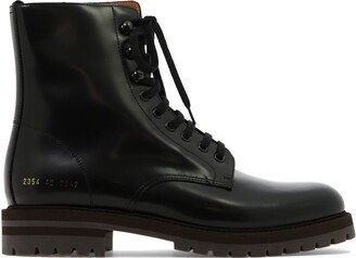 Zip Detail Combat Boots