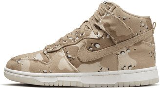 Women's Dunk High Shoes in Brown