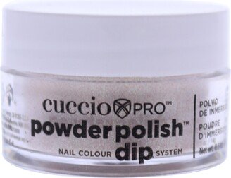 Pro Powder Polish Nail Colour Dip System - Light Pink With Raimbow Glitter by Cuccio Colour for Women - 0.5 oz Nail Powder