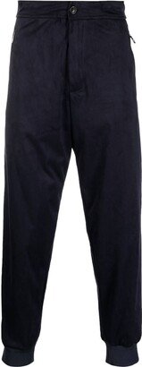 Cuffed Tapered-Leg Trousers