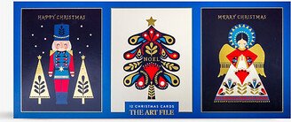 Selfridges Edit Nordic House Trio Christmas Cards box of 12