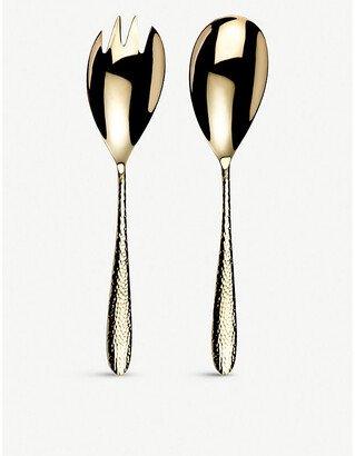 Stainless Steel Champagne Mirage Stainless Steel Salad Servers