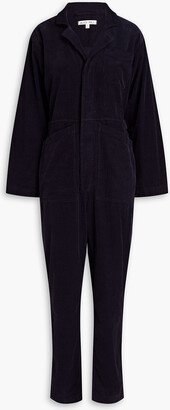 Standard cropped cotton-corduroy jumpsuit