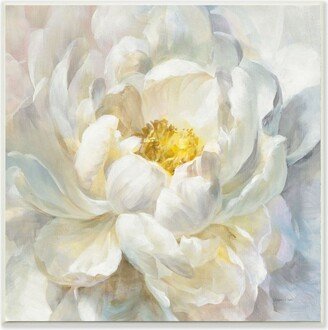 Delicate Flower Petals Soft White Yellow Painting Art, 12