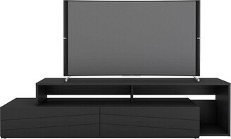 Tonik TV Stand for TVs up to 80 Black - Nexera