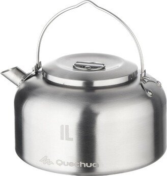 Decathlon Quechua Quechua MH500 1 L Stainless Steel Camping Kettle, Dark Gray