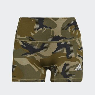 4-Inch Camo Short Tights-AA