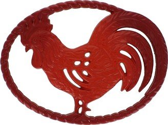 French Rooster Cast Iron Trivet