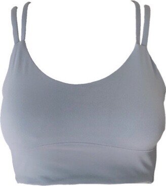 Season Swim Move Bra Stone Grey