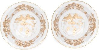 Aurum porcelain plate (set of two)