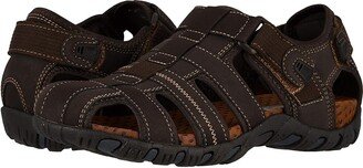 Rio Bravo Fisherman Sandal (Brown) Men's Sandals