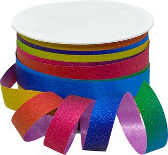 The Ribbon Curling Glitter Ombre Multicolor