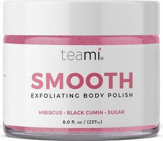 Teami Smooth Exfoliating Hibiscus & Sugar Body Scrub - 8oz