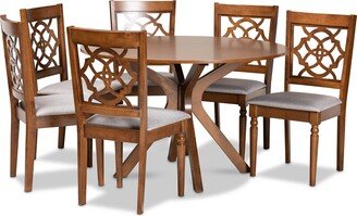 Sadie Modern and Contemporary 7-PC Dining Set