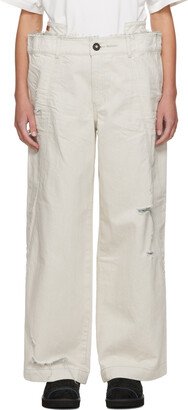 White Azio Jeans