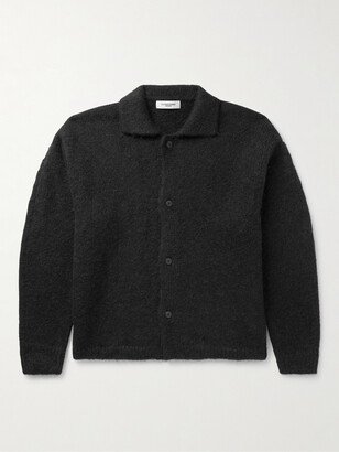 Brushed-Knit Cardigan-AB