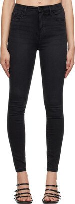 Black 'Le High Skinny' Jeans-AA