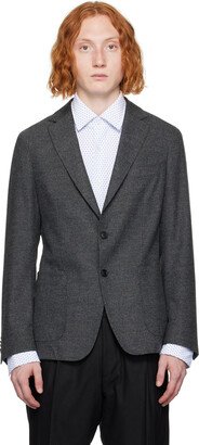 Gray Slim-Fit Blazer