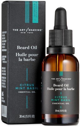 The Art of Shaving Premium Beard Oil, Citrus Mint Basil, 1 Fl Oz