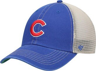 Men's Royal Chicago Cubs Trawler Clean Up Trucker Snapback Hat