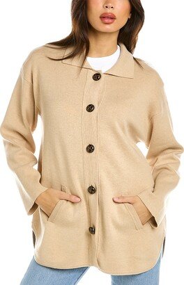 Willow Cashmere-Blend Shacket