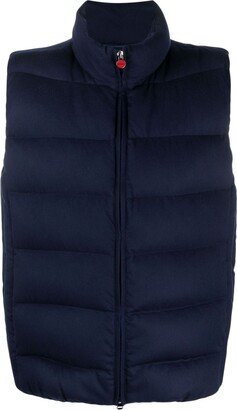 Logo-Embroidered Padded Gilet-AC
