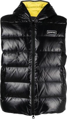 High-Shine Padded Gilet