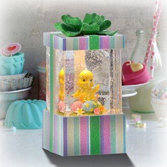 Easter Chick Waterglobe Giftbox With Usb 6.25