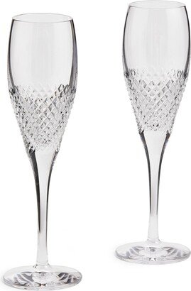 Diamond Mosaic Flute, Set of 2