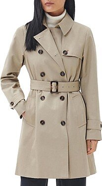 Greta Short Showerproof Trench Jacket