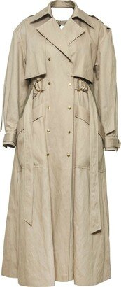 Diana Arno Harper Open-Back Trench Coat