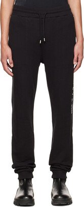 Black Visual Lounge Pants