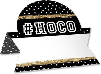 Big Dot of Happiness HOCO Dance - Homecoming Tent Buffet Card - Table Setting Name Place Cards - Set of 24