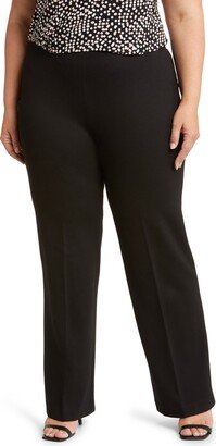 Pull-On Wide Leg Trousers