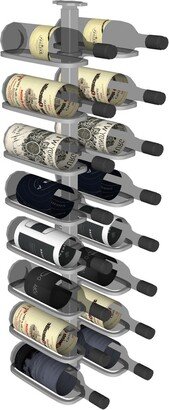 Floor To Ceiling/Pillar Series - Double Bottle Divide Wine Display