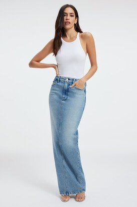 Maxi Denim Skirt-AC