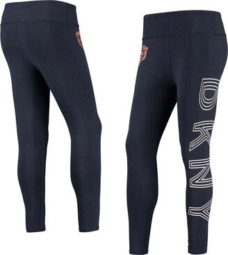 Women's Navy Chicago Bears Sami High Waisted Leggings