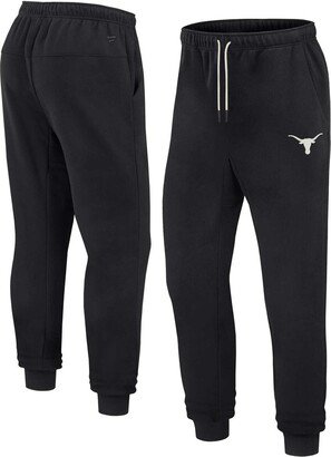 Men's and Women's Fanatics Signature Black Texas Longhorns Super Soft Fleece Jogger